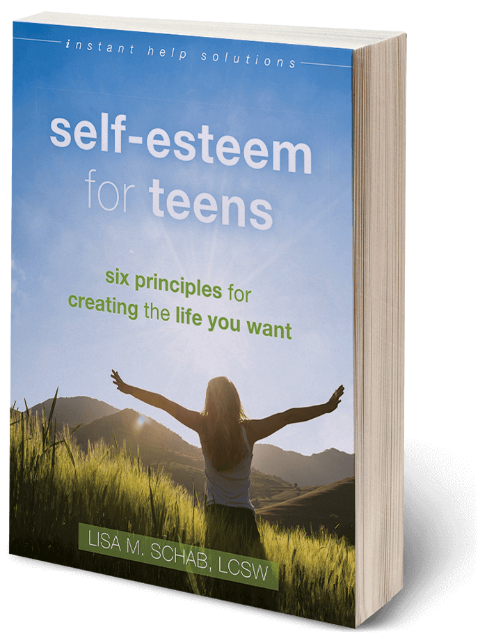 Self Esteem For Teens 6 Principles Lisa M Schab Books